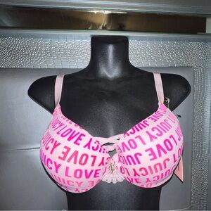 Juicy Couture pink bra brand new ☺️